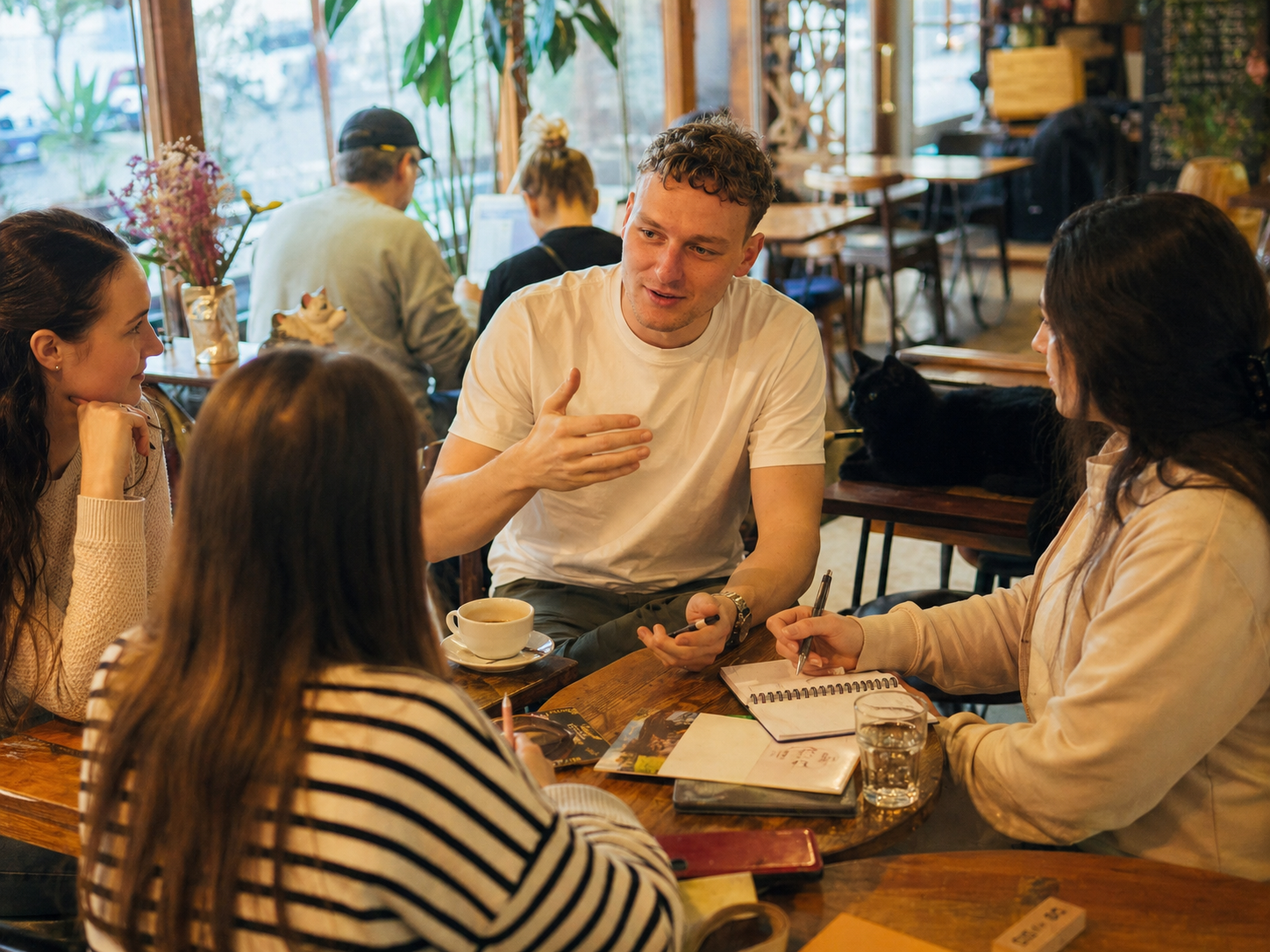 Przyjazna atmosfera w LVL Speaking Club